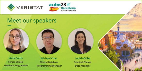 ACDM Conference - 3 speakers new titles