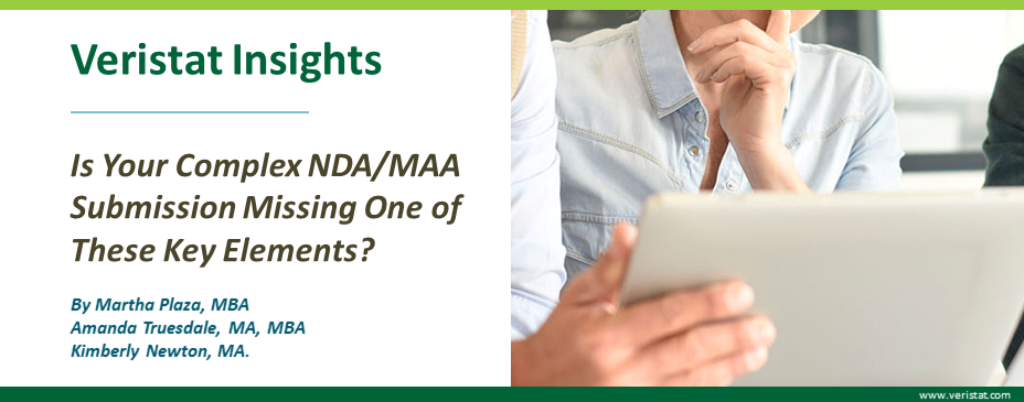 Is Your Complex NDA/MAA Submission Missing One of These Key Elements?