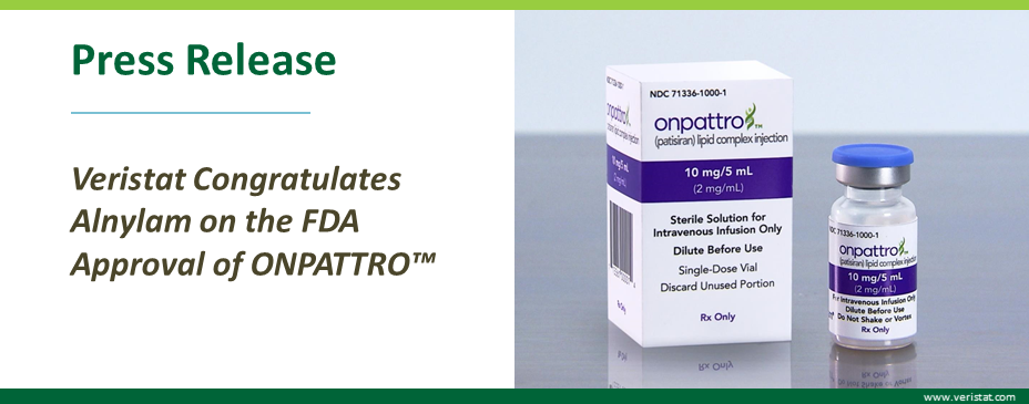 Blog Image Header_Veristat Congratulates Alnylam on Approval of ONPATTRO