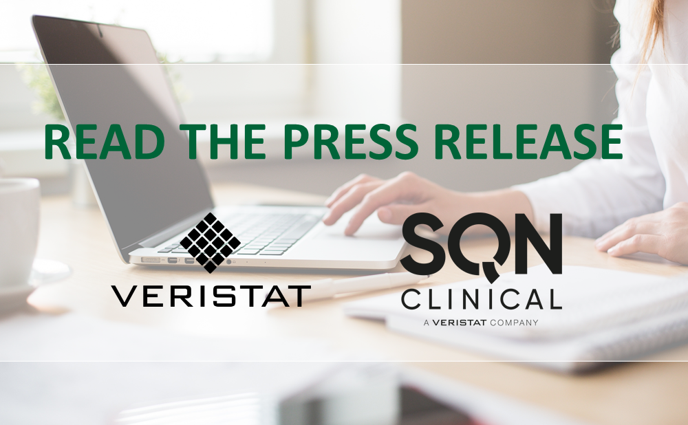 Veristat Expands Biometrics Capabilities by Acquiring SQN Clinical