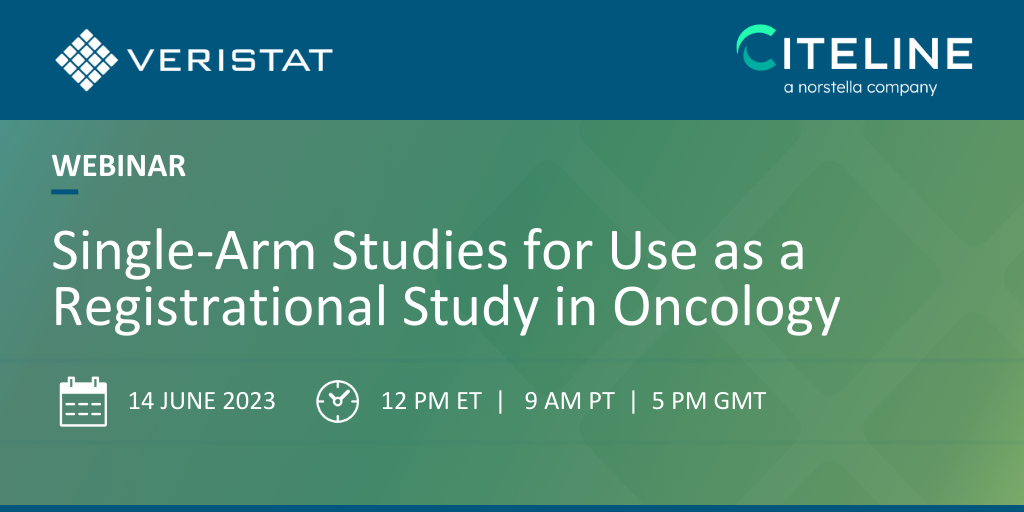 Webinar | Single-Arm Studies for Use as a Registrational Study in Oncology